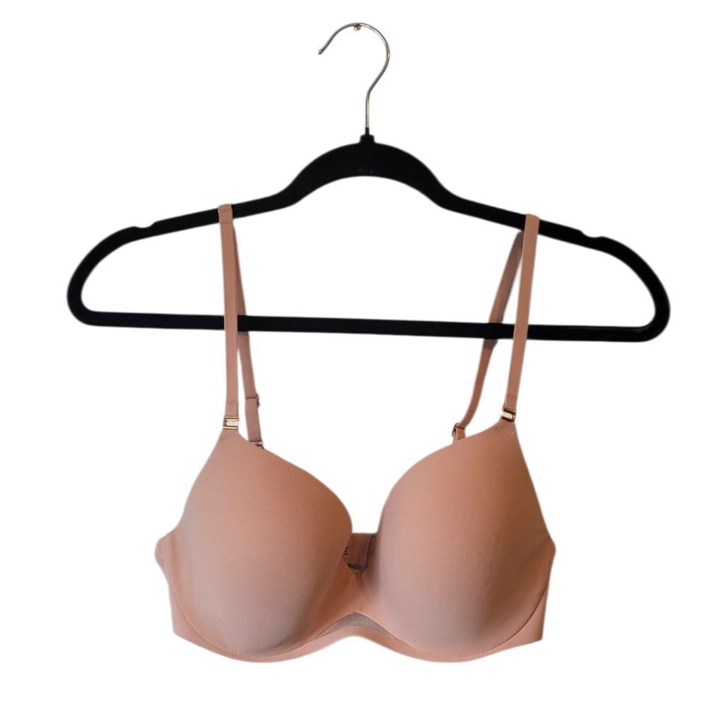 Soma Light Beige Bodify Perfect Coverage Bra Women's Size 32B